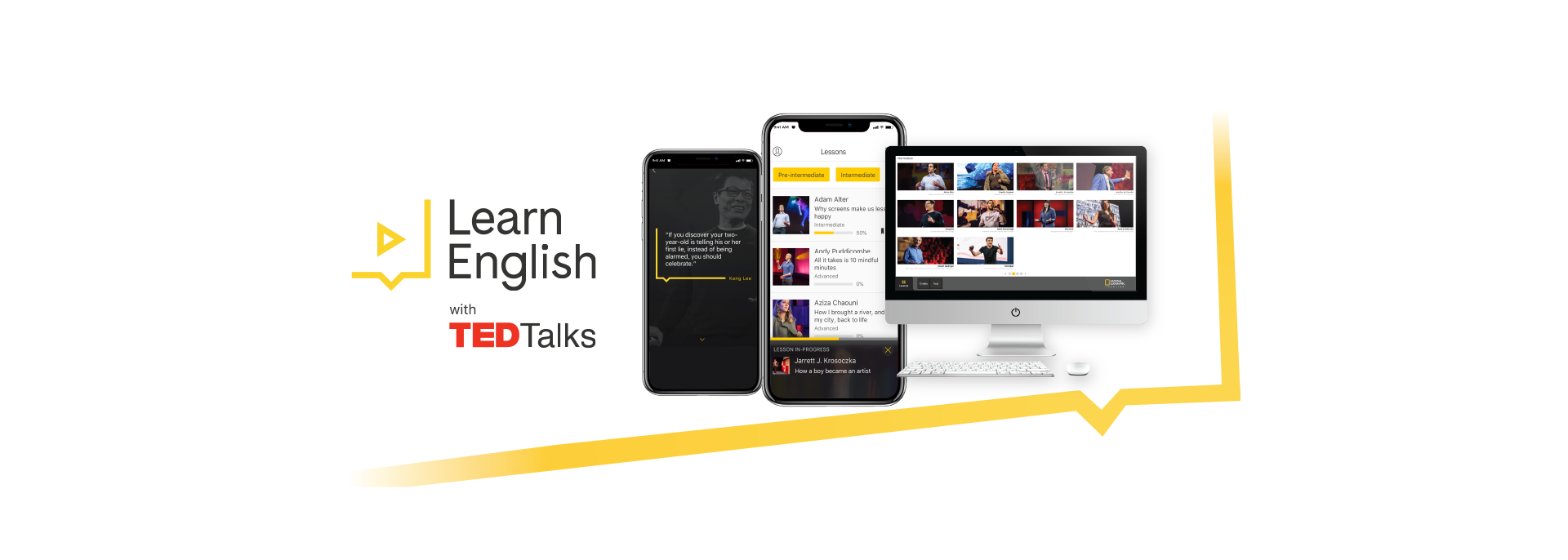 Learn English with TED talks
