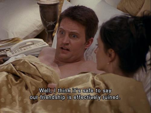 Chandler and Monica